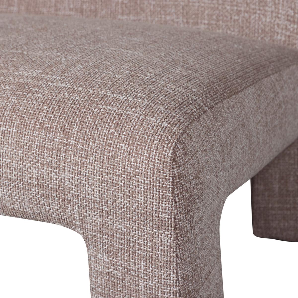 Sessel Lavid Naturfarben B: 74 cm - Naturfarben, Design, Textil (74/73/84cm) - Livetastic