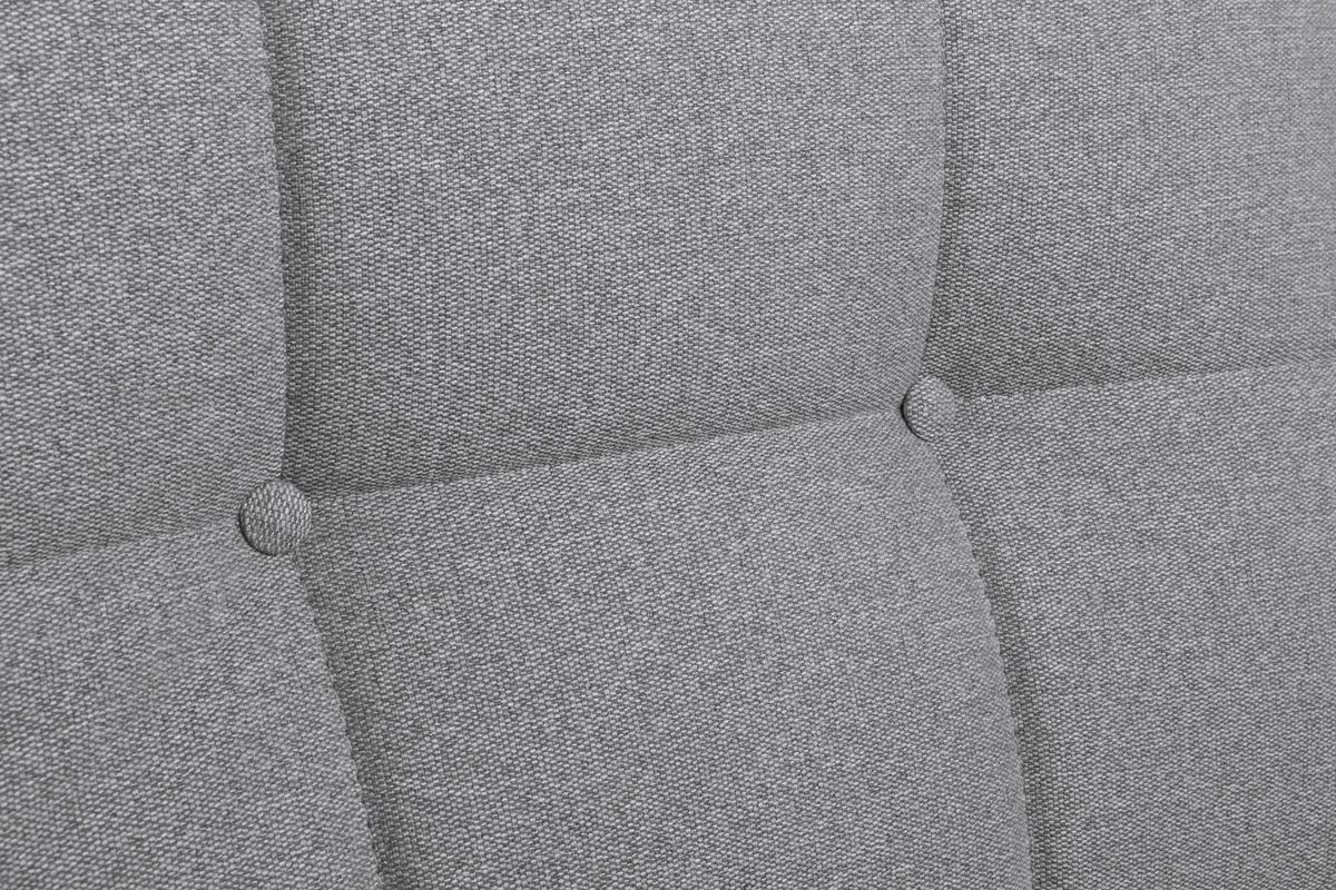 Coltar NORET - gri închis, Konventionell, textil (242/242cm) - Modern Living