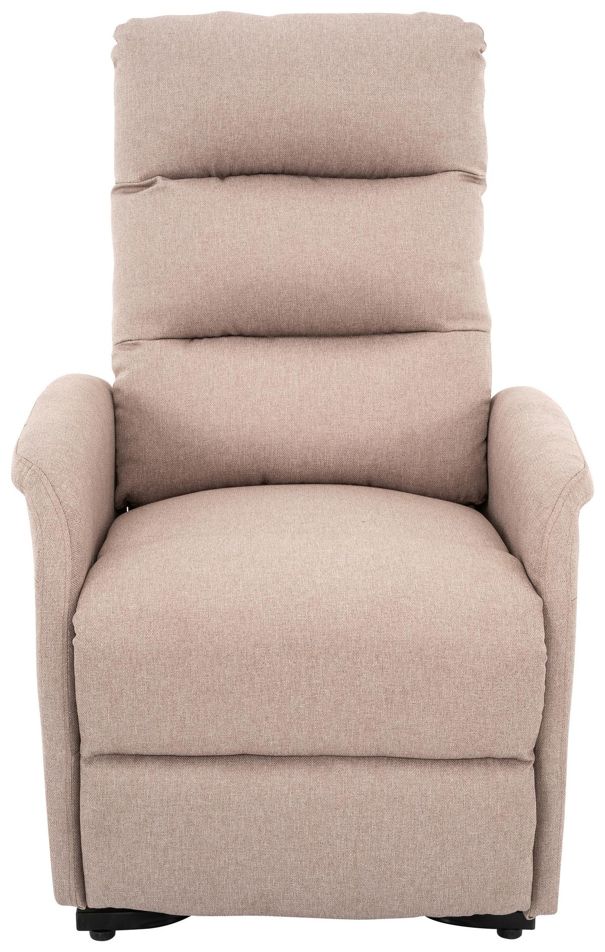 Počivalnik Luxo, Peščena Barva - črna/peščene barve, Design, kovina/umetna masa (68/100/94cm) - Livetastic