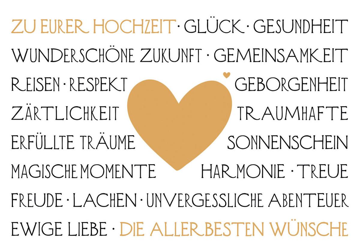Glückwunschkarte Edelschwarz Multicolor - Basics, Papier (18/13cm)