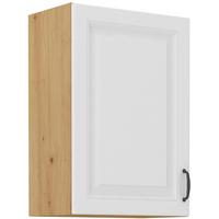 Corp superior de bucatarie STILO - alb/stejar Artisan, Modern, material pe bază de lemn (50/71,5/31cm)