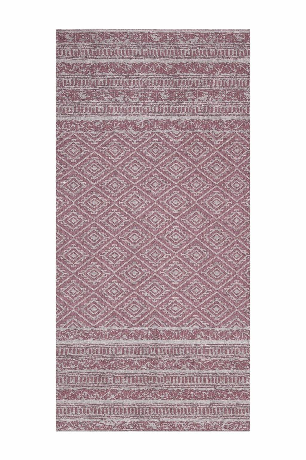 Läufer Sunny 110 Pink 80x150 - Pink, Basics, Textil (80/150cm) - Kayoom