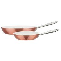 Set Ponev Copper, 2-Delni - bela/barve brona, Basics, kovina (20+28cm) - GSW