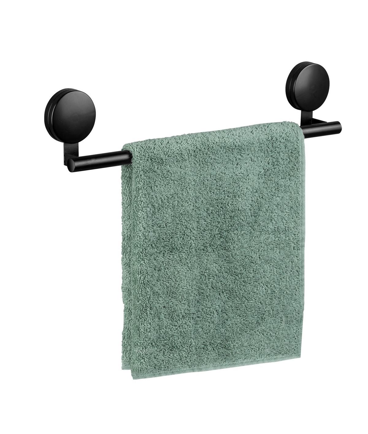 Držač Ručnika Pavia - crna, Moderno, metal (41,5/9/5cm) - Wenko
