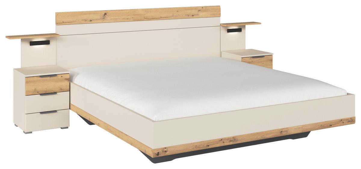 Ablage Ellmau Champagnerfarben - Champagner, KONVENTIONELL, Holzwerkstoff (38/80/12cm) - Premium Living