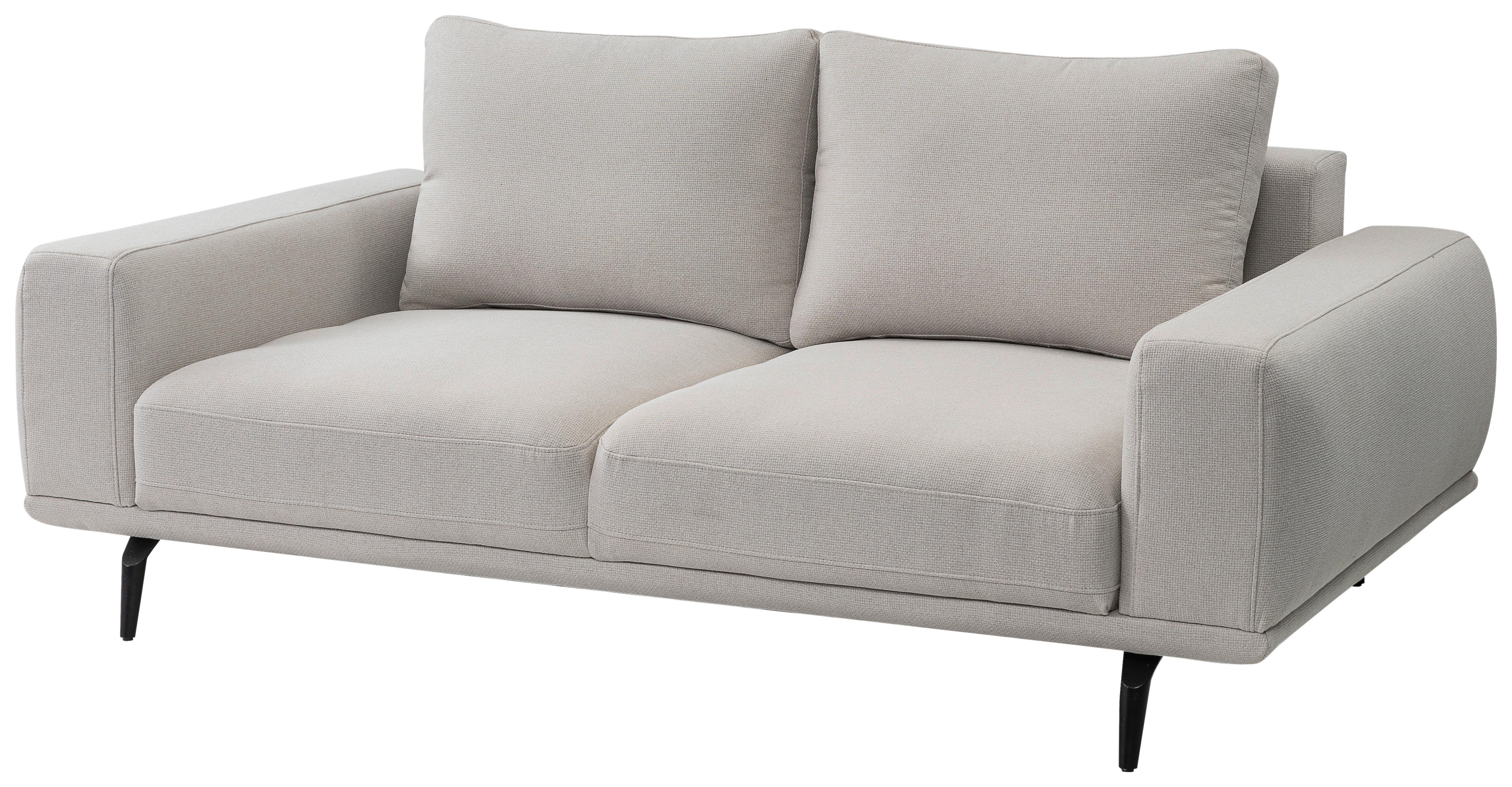 Canapea cu 2 locuri SELENE - crem, Modern, textil (202/89/115cm) - MID.YOU