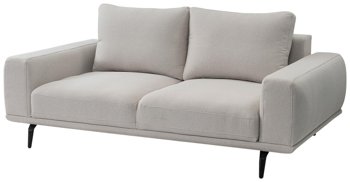 Canapea cu 2 locuri SELENE - crem, Modern, textil (202/89/115cm) - MID.YOU