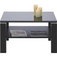 Couchtisch Schwarz Hochglanz - Schwarz, MODERN (78/44/78cm)