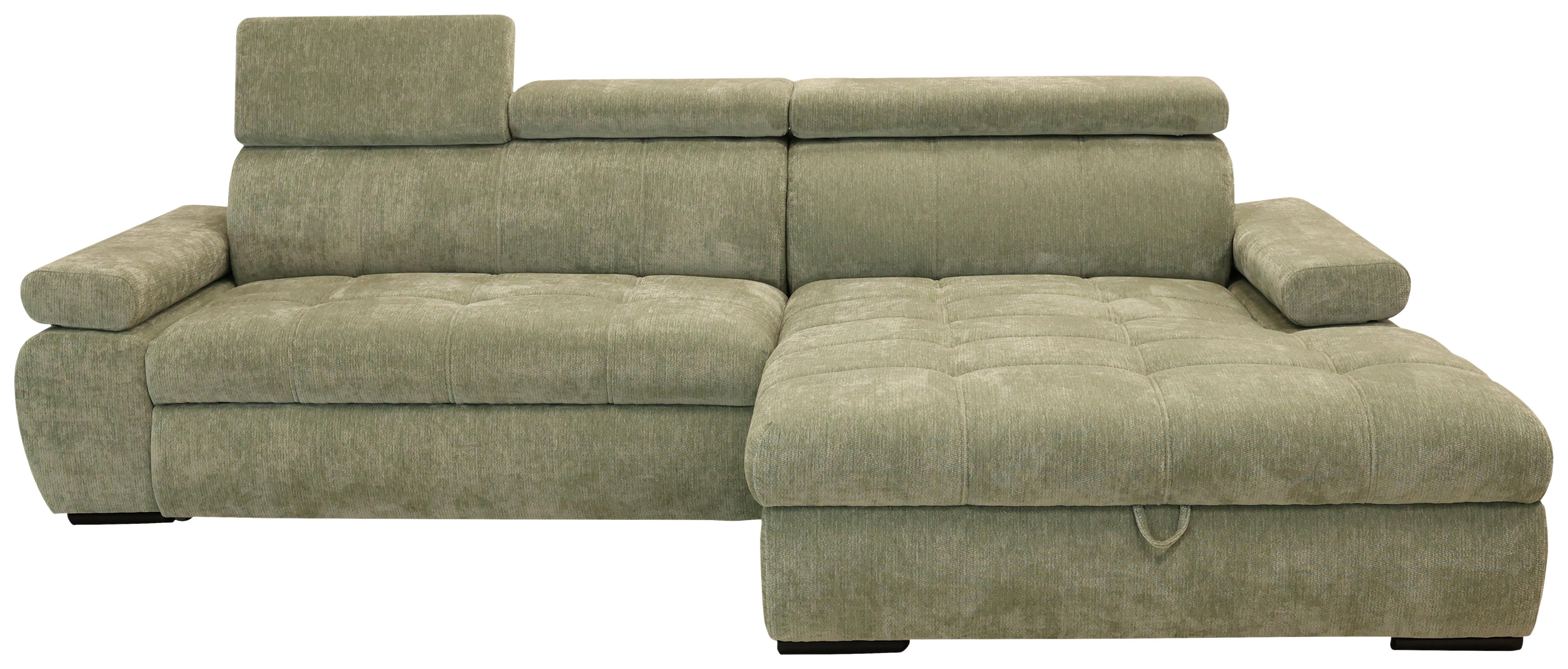 Kutna Garnitura Vegas - crna, Design, drvo/tekstil (294/173cm) - Modern Living