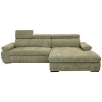 Kutna Garnitura Vegas - crna, Design, drvo/tekstil (294/173cm) - Modern Living