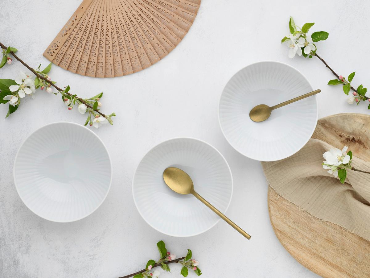 Set Posod Valencia, 6-Delni - bela, Design, keramika (17cm) - Creatable