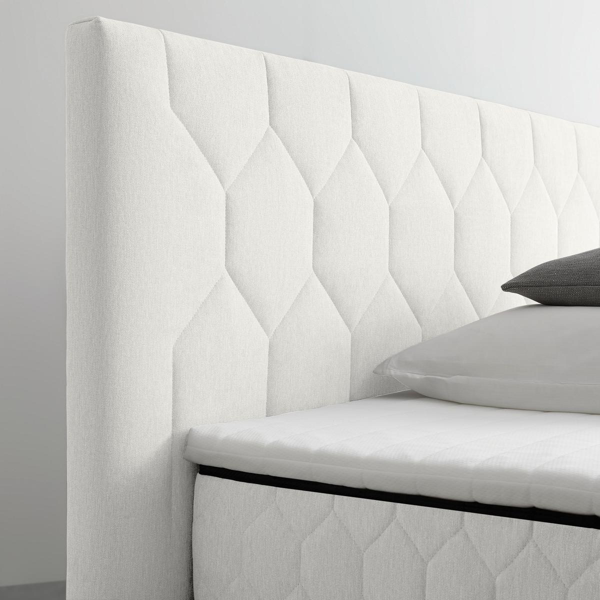 Box Krevet Maya D - crna/krem, Konvencionalno, drvni materijal/drvo (180/200cm) - Modern Living