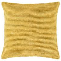 Kissenhülle Maxima in Gelb ca.50x50cm - Messingfarben, Textil (50/50cm) - Premium Living