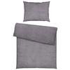 Bettwäsche Melania in Grau ca. 140x200cm - Grau, LIFESTYLE, Textil (140/200cm) - Modern Living
