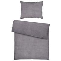 Bettwäsche Melania in Grau ca. 140x200cm - Grau, LIFESTYLE, Textil (140/200cm) - Modern Living