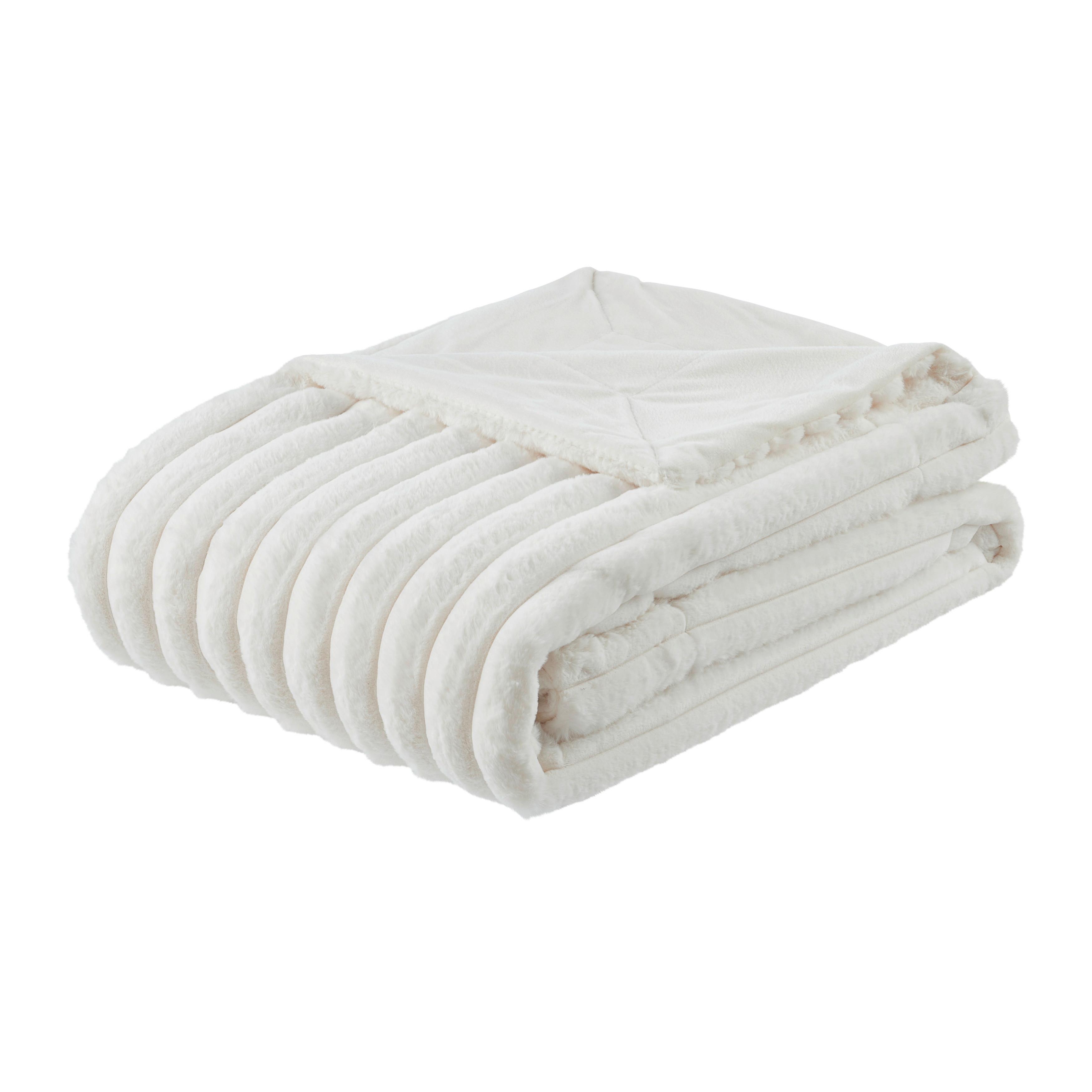 Felldecke Maudi Offwhite ca. 150x200cm - Naturfarben, KONVENTIONELL, Textil (150/200cm) - Mömax