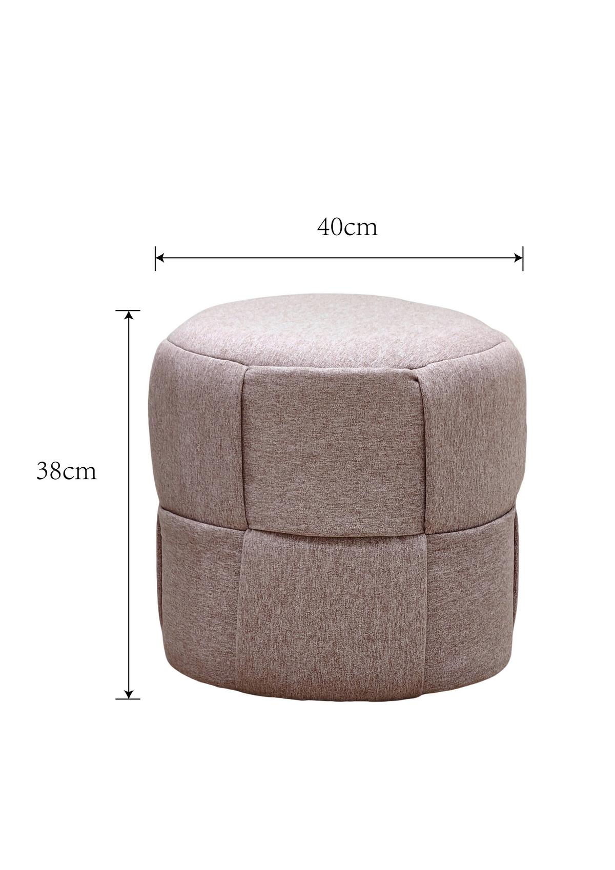 Tabure Play - pink, Moderno, drvo/tekstil (40/38/40cm) - Mömax