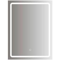 Leuchtspiegel Stefanie 1 inkl. LED-Beleuchtung - Modern, Glas/Metall (60/80/3,5cm) - Premium Living