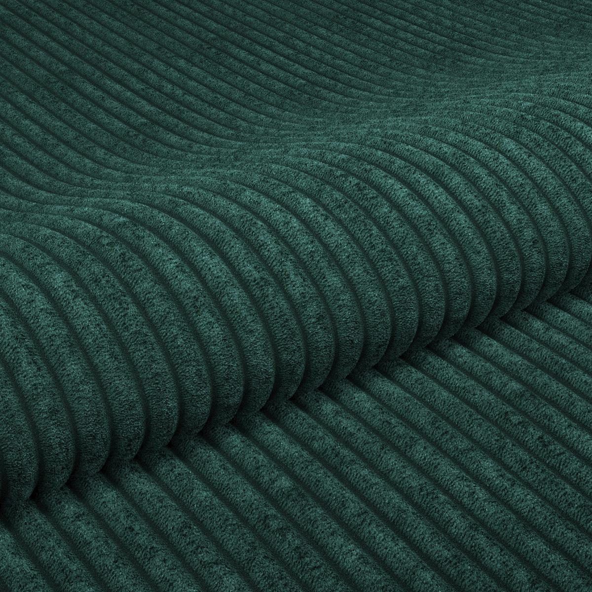 Kutna Garnitura Cloud - šumska zelena, Trend, tekstil (290/178cm) - Modern Living