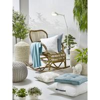 Coș Lauren - alb, Romantik / Landhaus, plastic/materiale naturale (38/65cm) - Zandiara