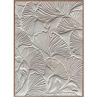 Vászonkép Denise - natúr színű/fehér, Modern, műanyag/textil (100/140cm) - Premium Living