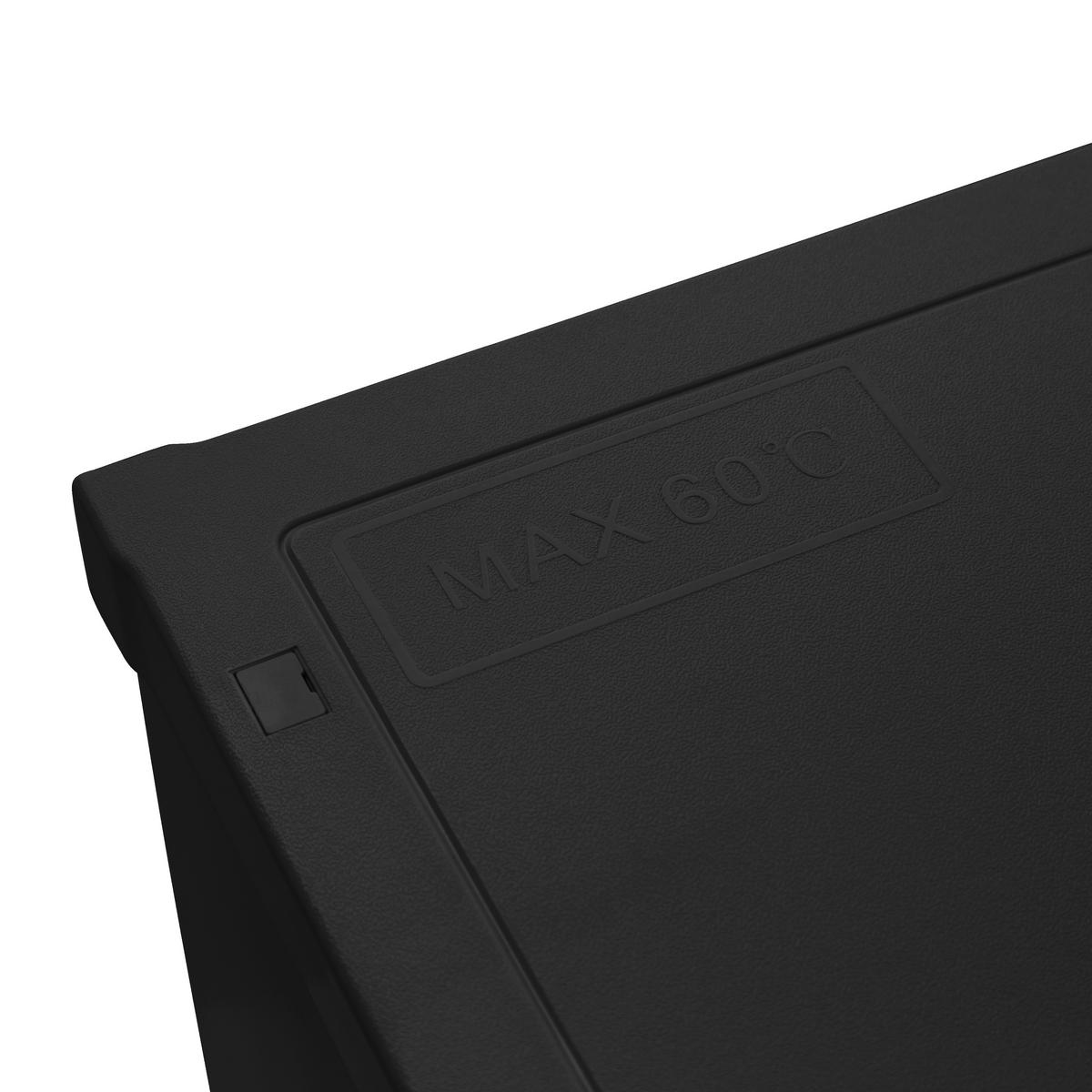 Kühlschrank SKHTMG4SSDID Schwarz - Schwarz, Basics, Glas/Kunststoff (55/85/58cm) - Mican