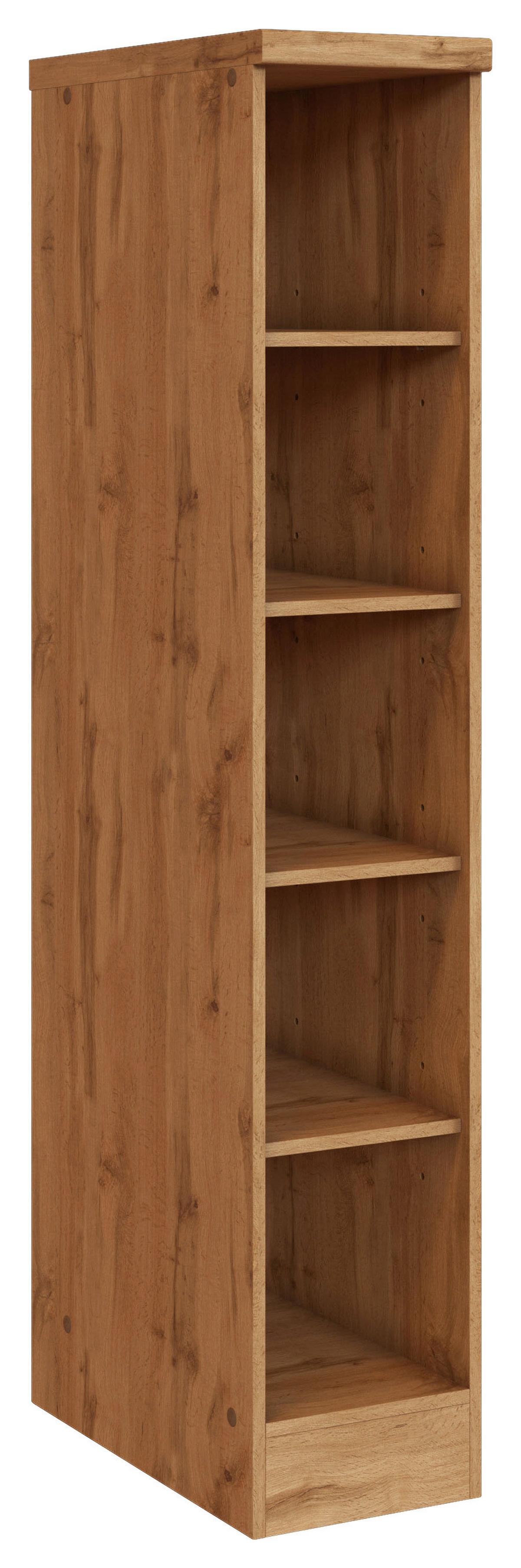 Regal Florenz ca. 30 cm Eiche Wotan Dekor - Eiche Wotan, Design, Holzwerkstoff (30/166/60cm) - Held