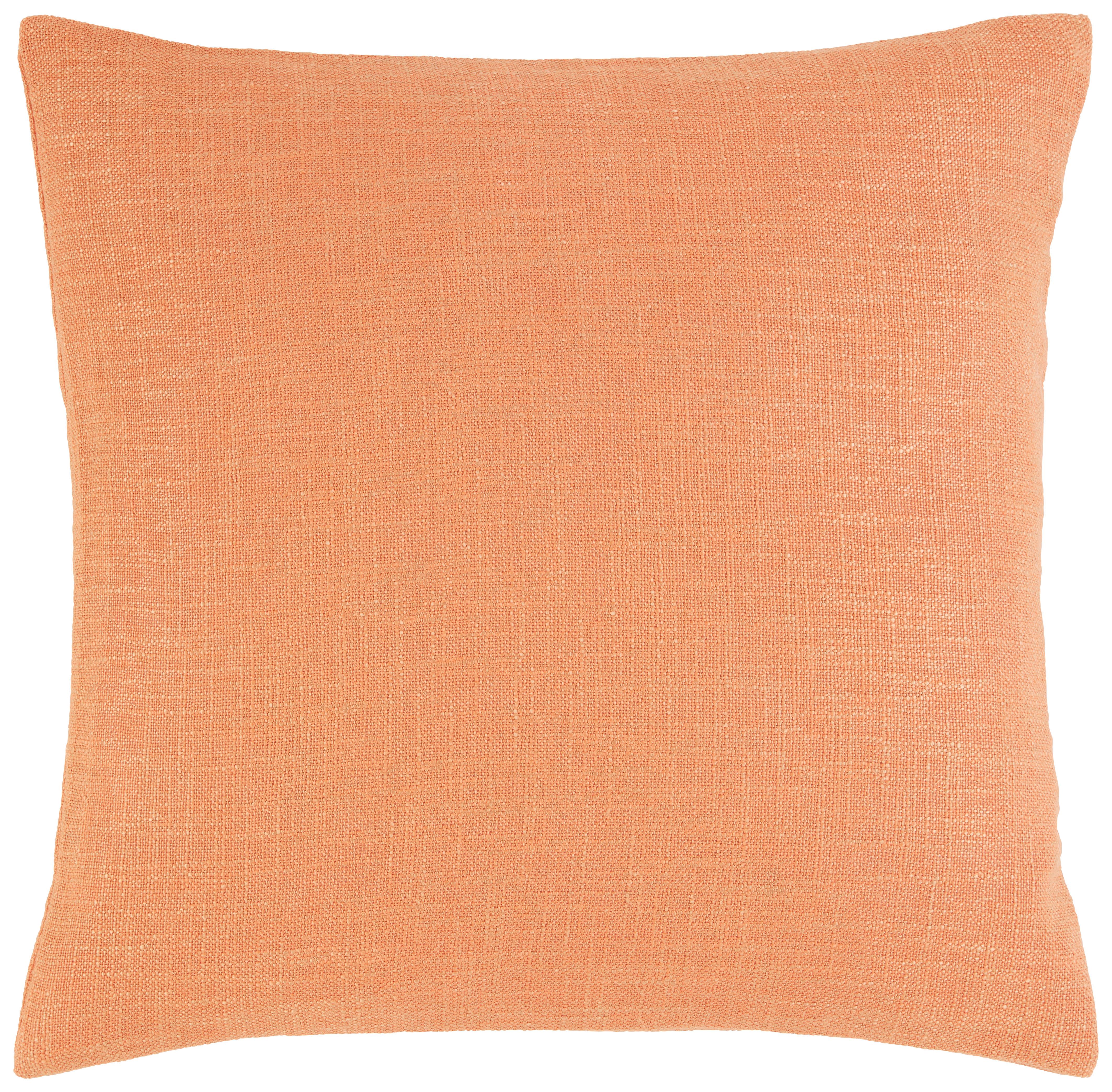 Kissenhülle Leinenoptik in Terracotta ca. 40x40cm - Terracotta, Textil (40/40cm) - Modern Living
