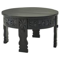 Dohányzóasztal Wohnling - fekete, Modern, fa (60/60/36cm) - MID.YOU