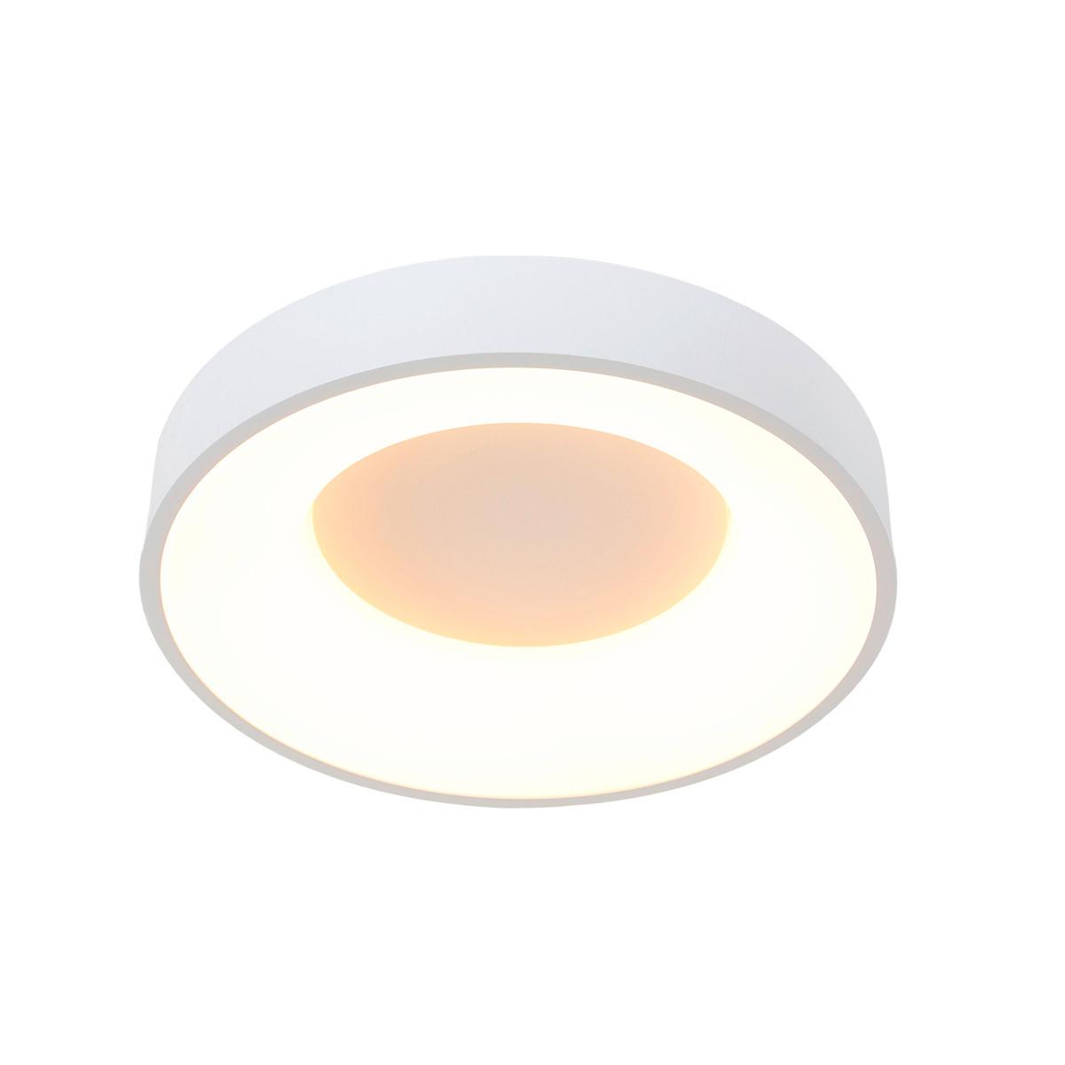 LAMPA SUFITOWA LED 2562W RINGLEDE - biały, Basics, tworzywo sztuczne/metal (38/9cm)