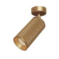 STRAHLER FOCUS DESIGN - Goldfarben, Trend, Metall (6,5/19,5cm) - MAYTONI