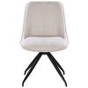 STOL NOVA - beige/svart, Modern, metall/textil (51/85/61cm) - Mömax