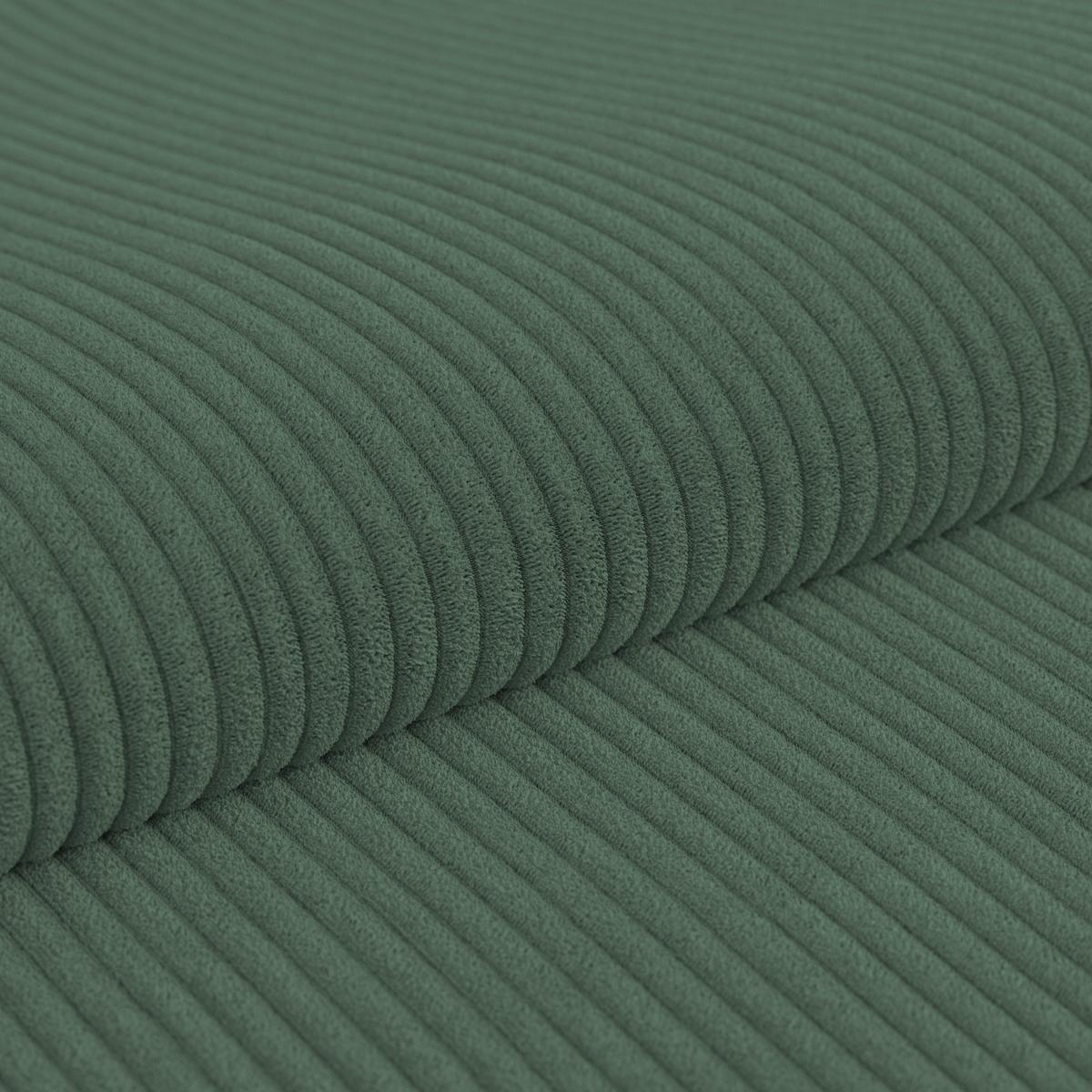 Colțar VENI - verde închis, Modern, textil (272/210cm) - Modern Living