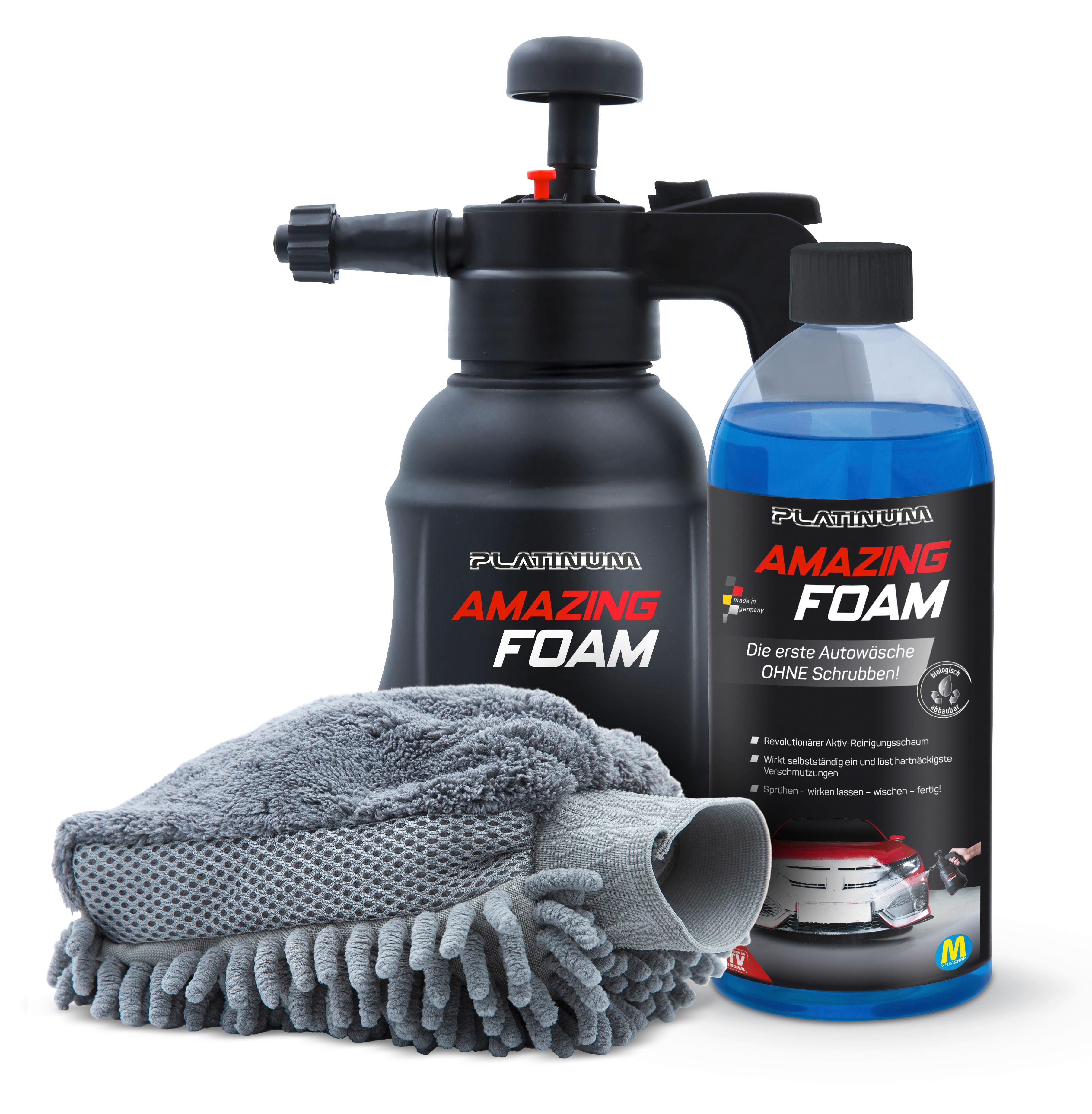 Aktív Autótisztító Hab Platinum Amazing Foam - (14/29/22cm) - Mediashop