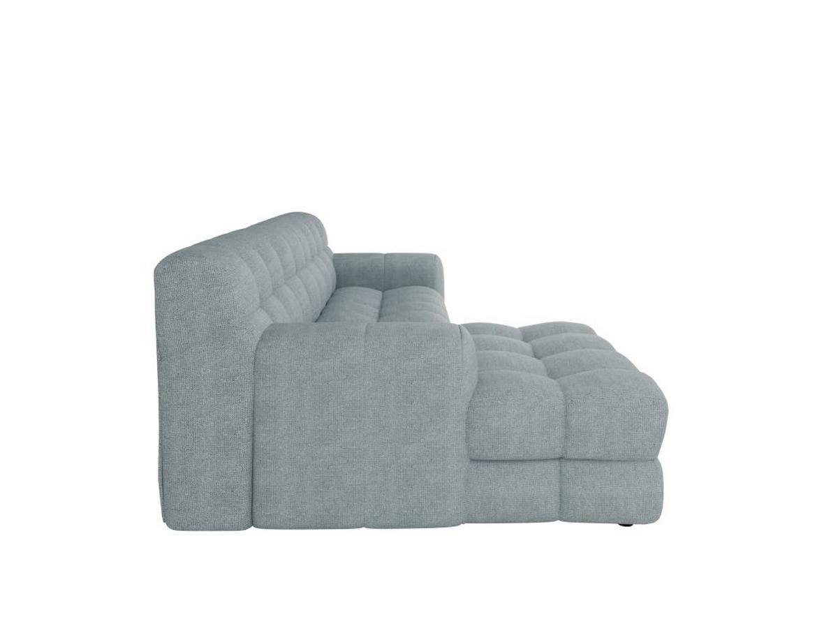 Kutna Garnitura Karl - plavkastosiva/crna, Moderno, tekstil/plastika (169/287cm) - Modern Living