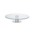 Tortenplatte Luisa aus Metall und Glas - Klar/Silberfarben, Glas/Metall (30/7cm) - Mömax modern living Tortenplatte Luisa aus Metall und Glas - Klar/Silberfarben, Glas/Metall (30/7cm) - Mömax modern living