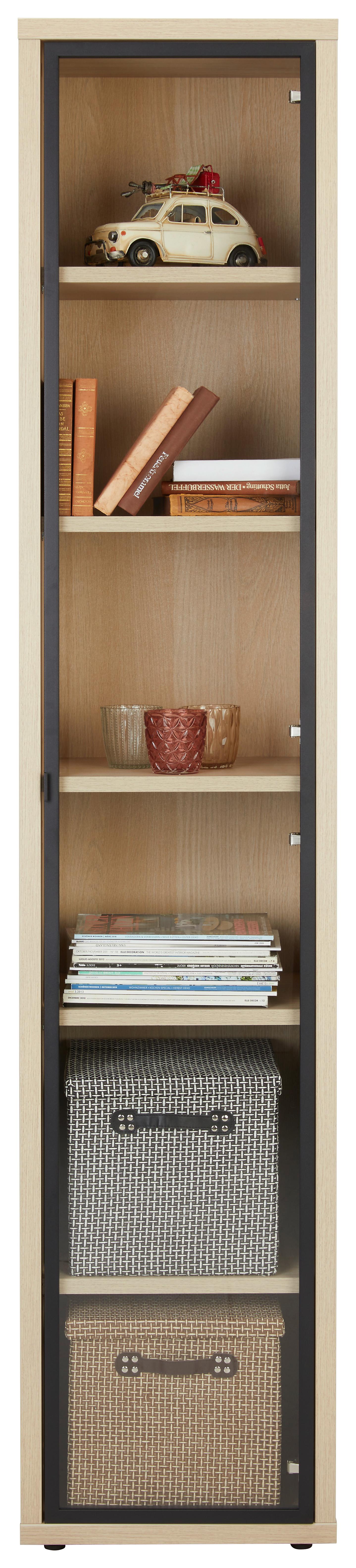 Regal in Eichefarben - Eichefarben, MODERN, Holzwerkstoff (44/217/36cm) - Mömax