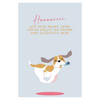 Postkarte Kupfergold Multicolor - Basics, Papier (17.5/12cm)