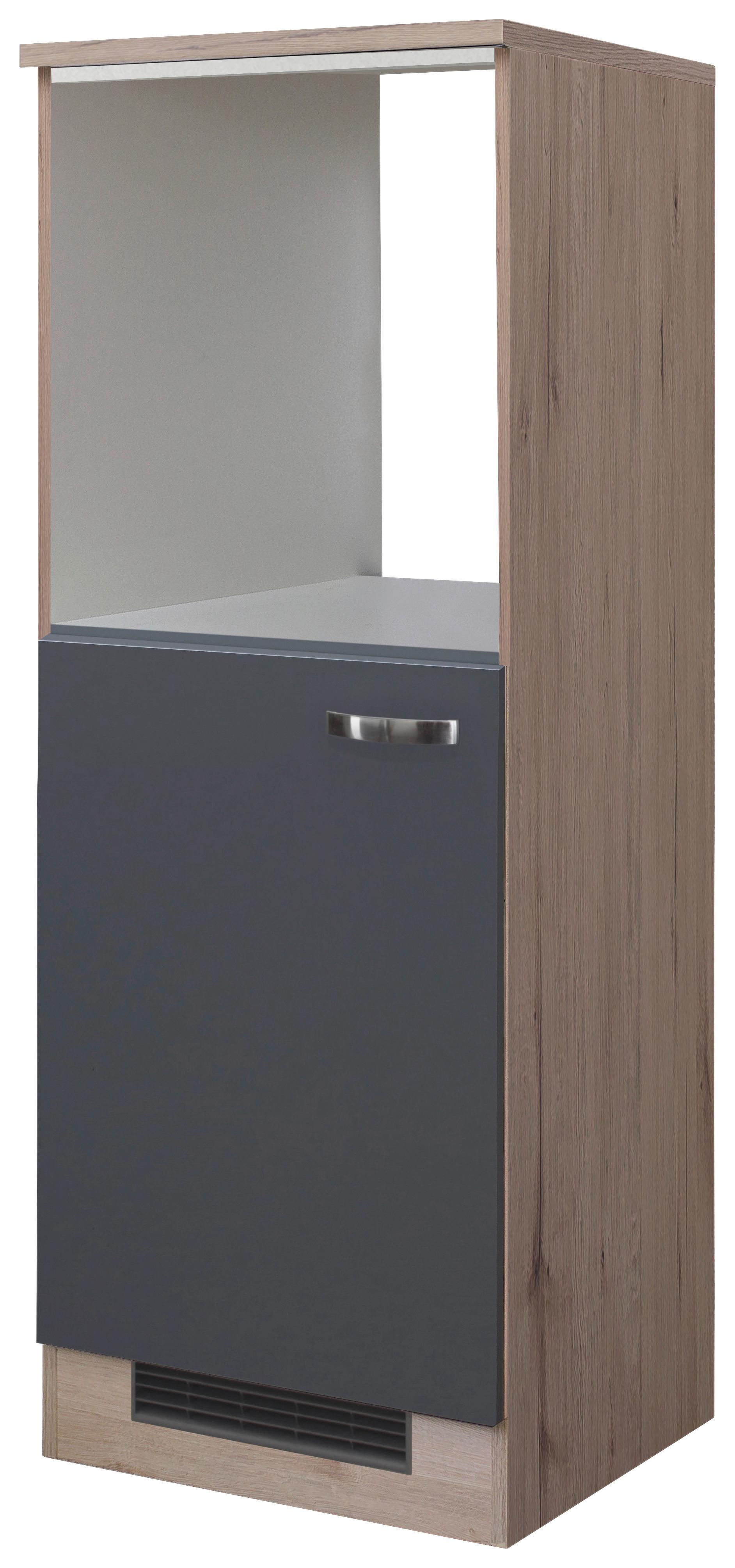 Corp aparate incorporabil SHADOW    DBK 1657 - gri închis/stejar San Remo, Modern, material pe bază de lemn (60/168,5/60cm)