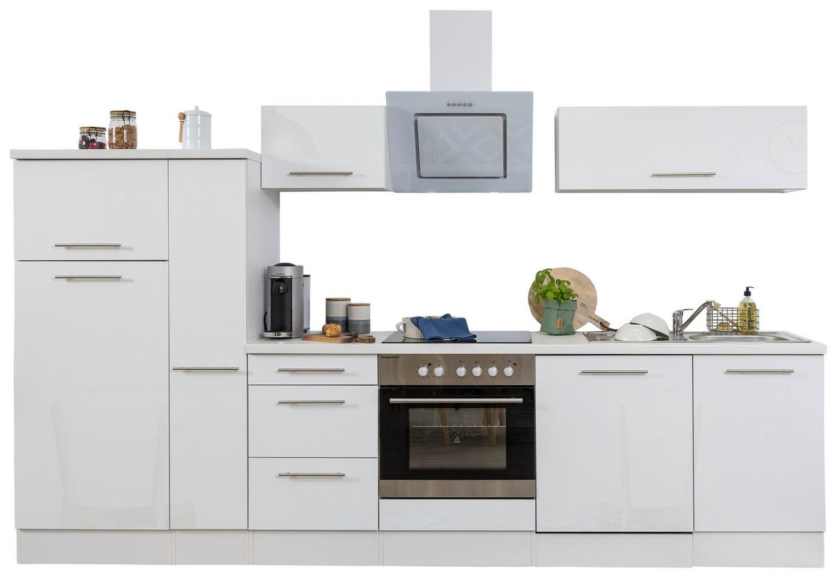 Respekta Küchenzeile 310 online kaufen ➤ cm Weiß mit Geräten mömax
