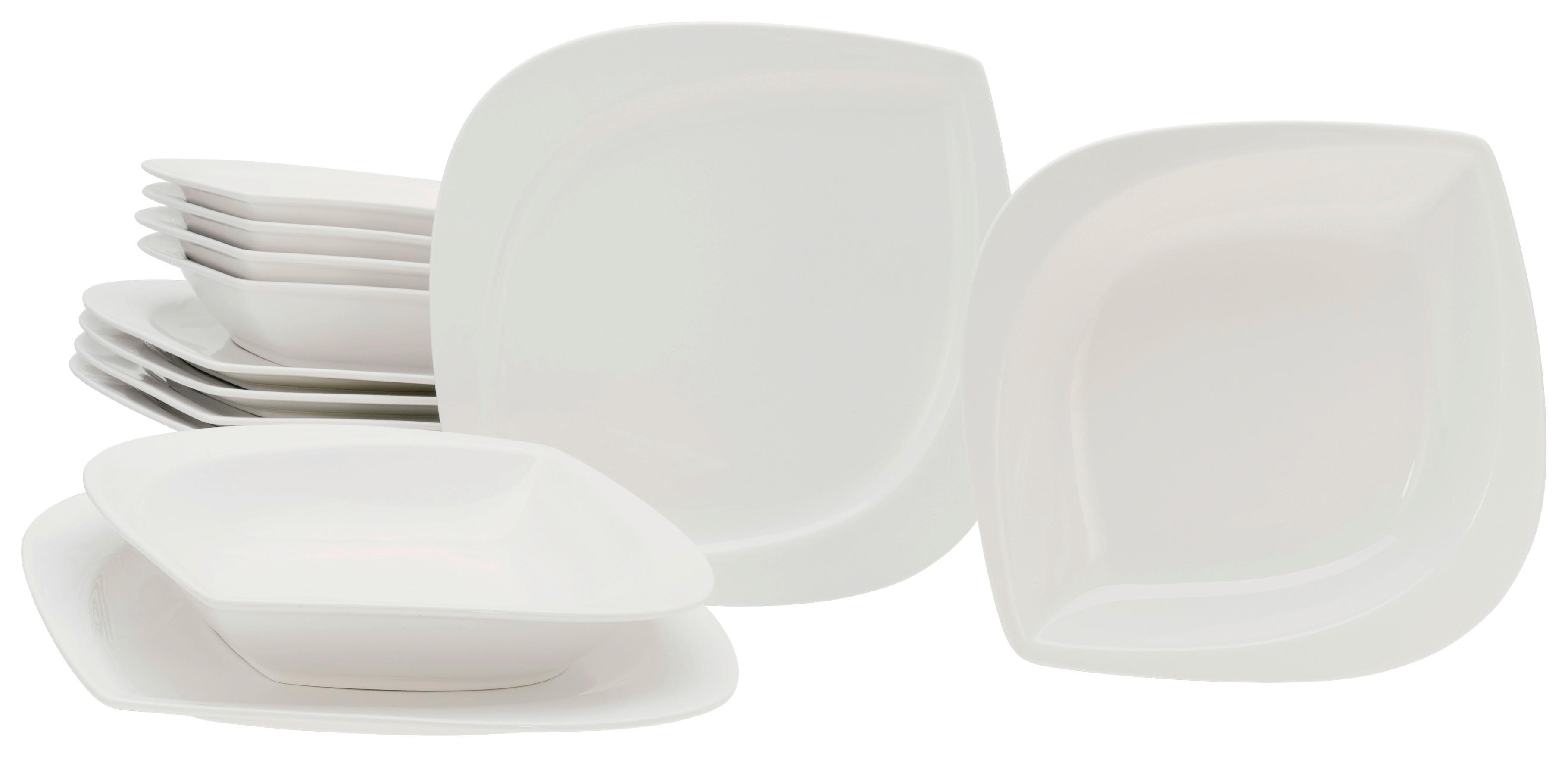 Jedilni Servis Melbourne Creme, 12-Delni - krem barve, Basics, keramika - Creatable