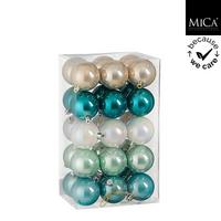 Set Kroglic Za Božično Jeklo Holly- 30 Delni Set - Moderno (6cm) - Mömax