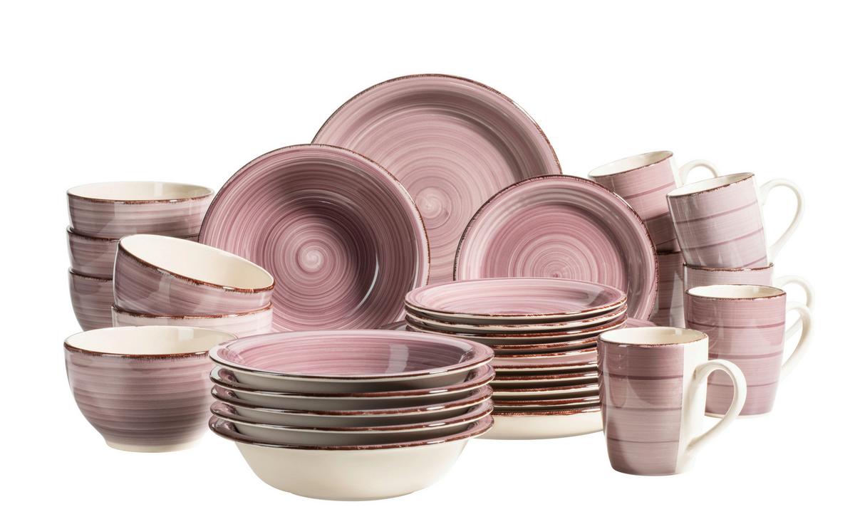 SET DE VAISSELLE KOMBISERVICE, 931880 - Koralle, Basics, Keramik - Mäser