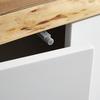 SIDEBOARD CARLOS - vit/ekfärgad, Modern, trä (180/80,5/42cm) - Bessagi Home