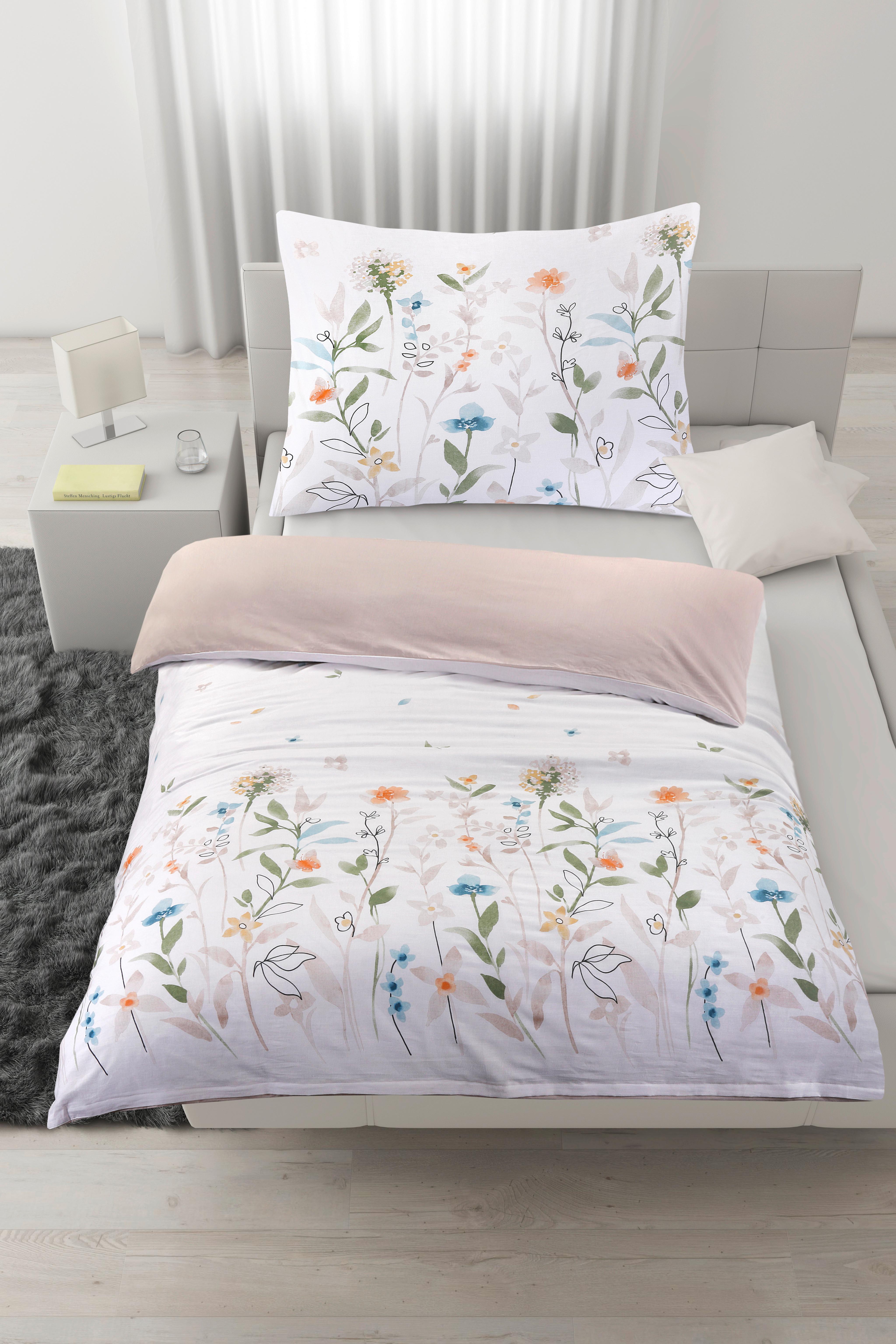 Bettwäsche Anne Multicolor ca. 140x200cm - Multicolor, KONVENTIONELL, Textil (140/200cm) - Mömax