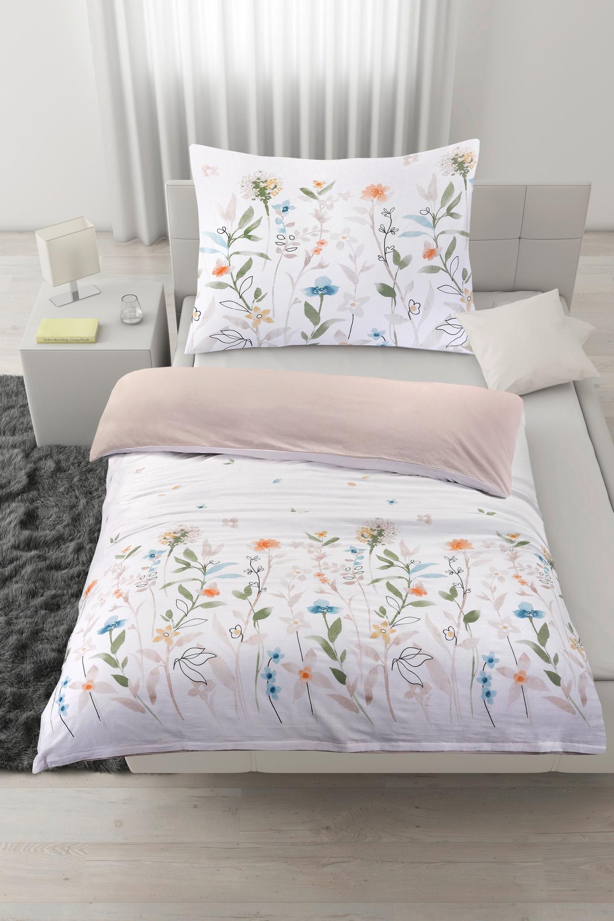 Bettwäsche Anne Multicolor ca. 140x200cm - Multicolor, KONVENTIONELL, Textil (140/200cm) - Mömax