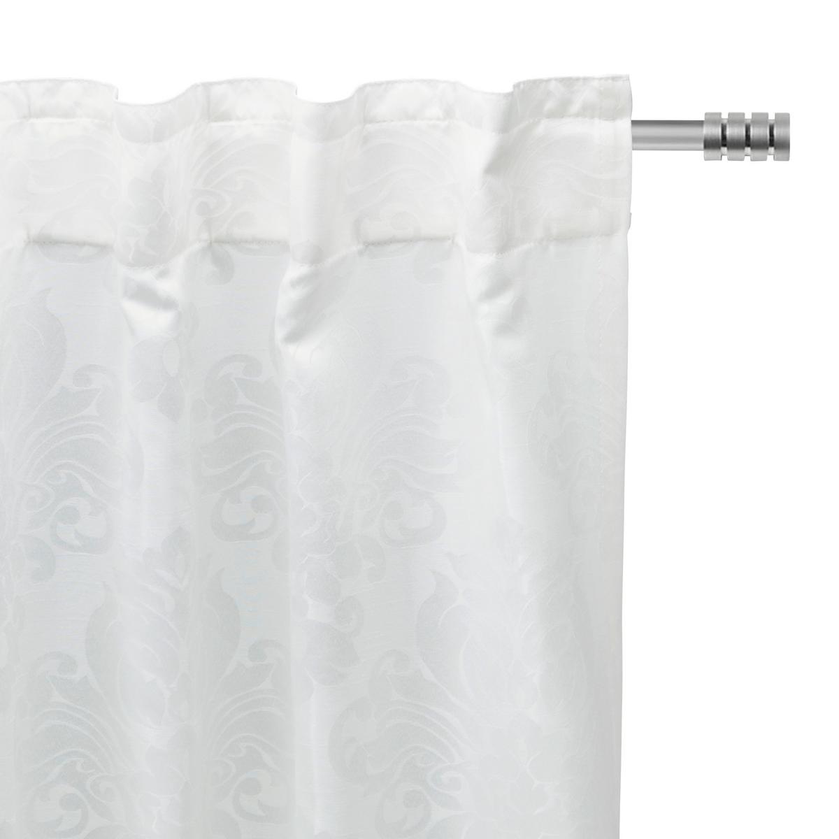 Fertigvorhang Charles Weiß ca. 140x245cm - Weiß, LIFESTYLE, Textil (140/245cm) - Modern Living