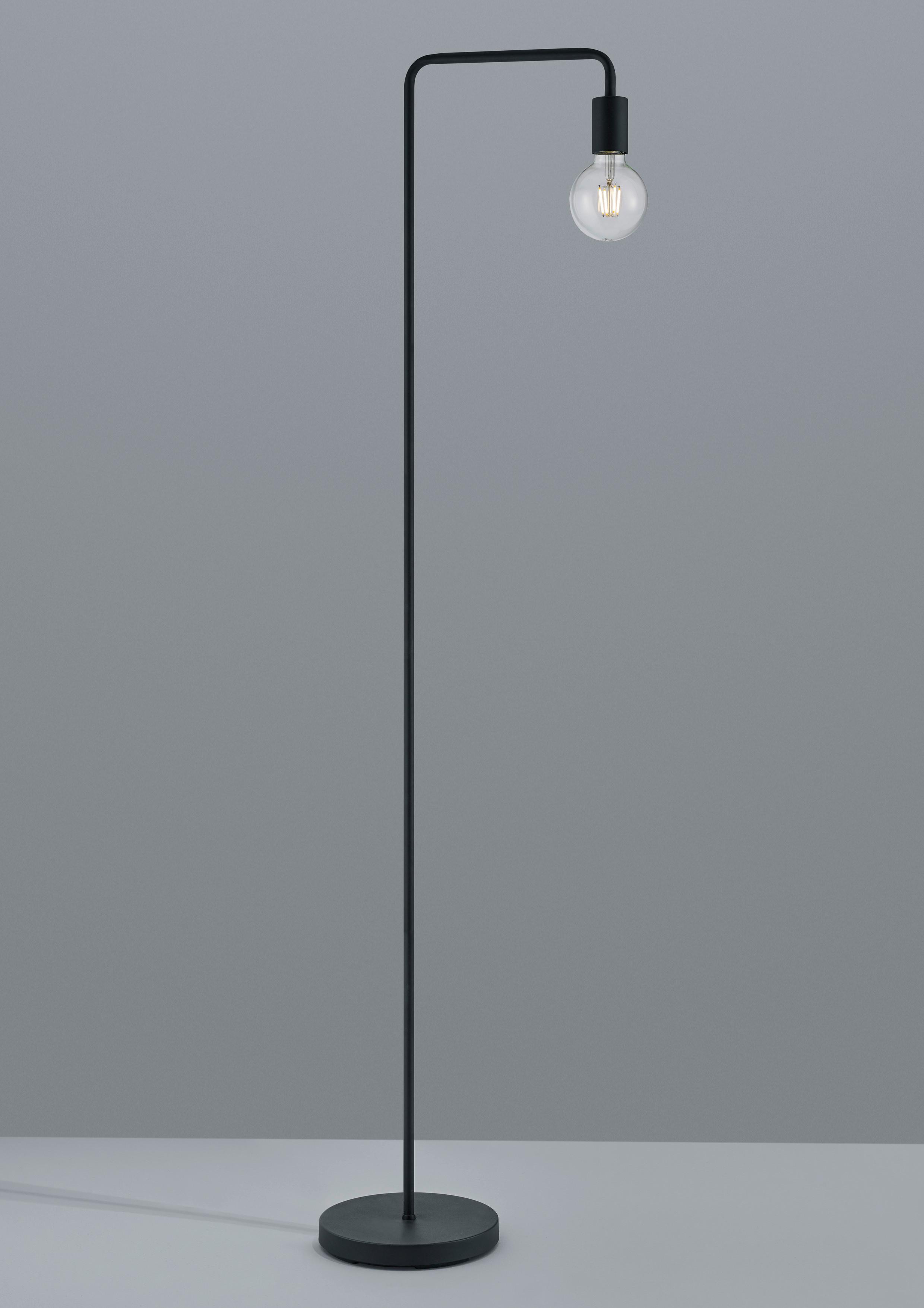 Stehleuchte Diallo in Schwarz max. 42 Watt - Schwarz, Basics, Metall (23/149cm) - Trio Leuchten