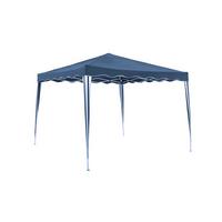 Pavillon Nil Blau/Weiß - Blau/Weiß, MODERN, Kunststoff (295/260/295cm) - Gardenson