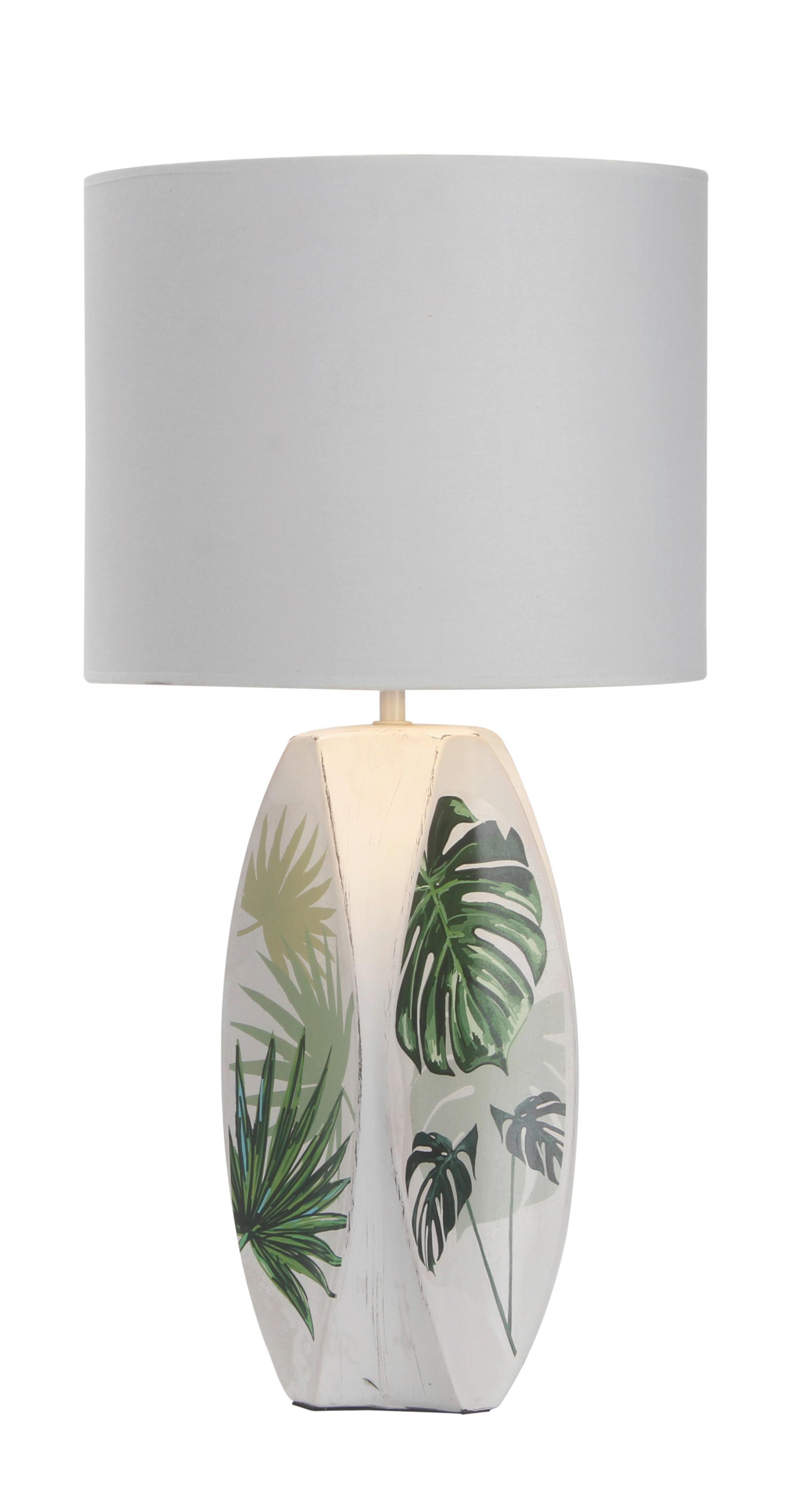 Svjetiljka Stolna 41-79978 - bijela, Konvencionalno, tekstil/keramika (30/30/59cm)
